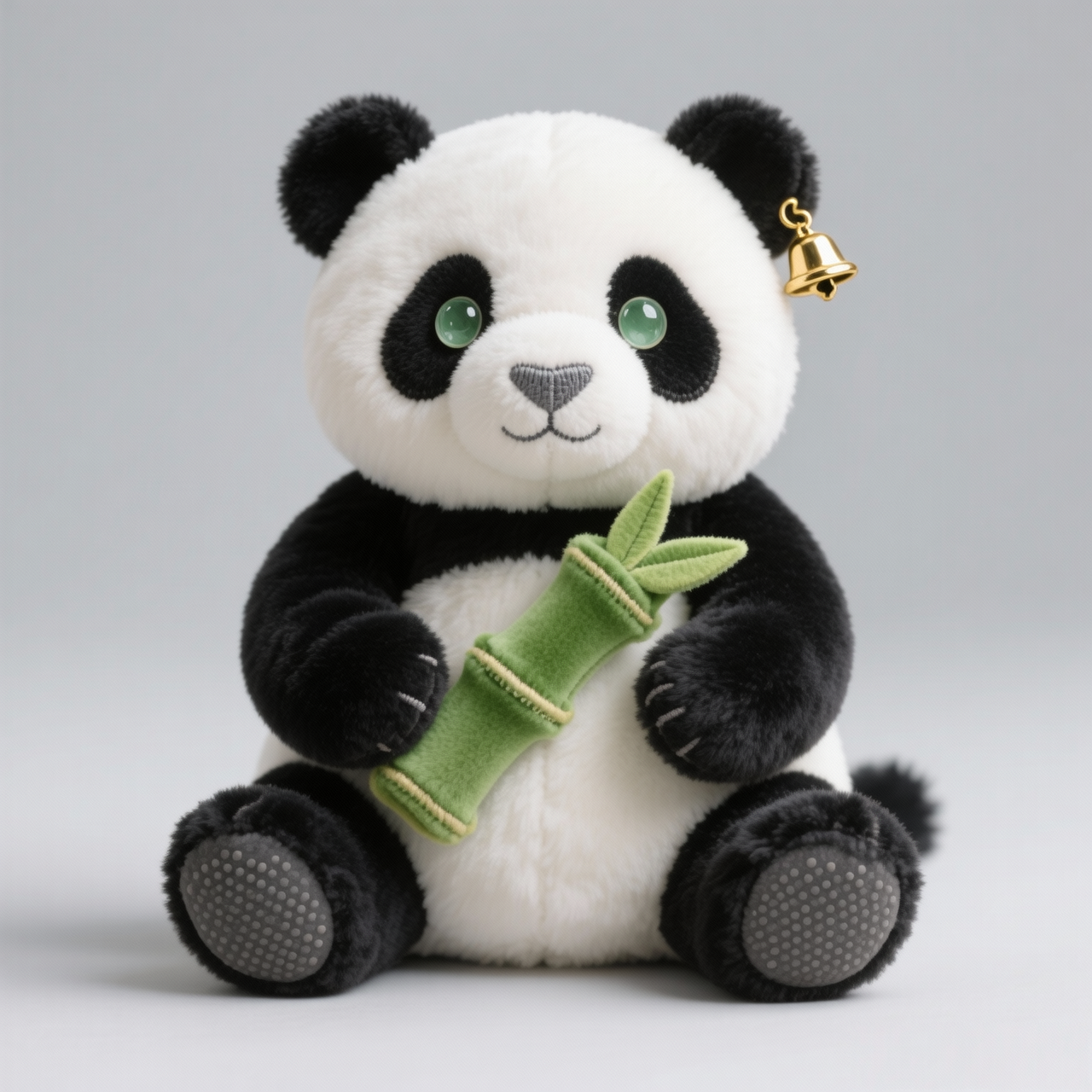 Bamboo Buddy Panda Plush — “Jade Bell Panda” (Premium Collector-Style Plush)
