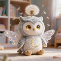 Dreamseed Owl Plush — “Moonlit Wish Owl”